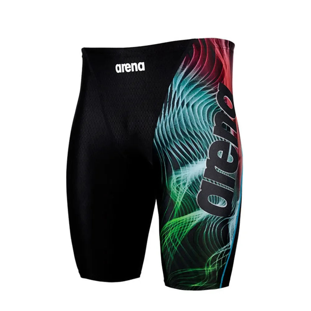 2025 Men's Jammers Swimming Trunks - Professional Beach Shorts, Quick Dry Swimwear, Surf Running Sports Tight Swimsuit