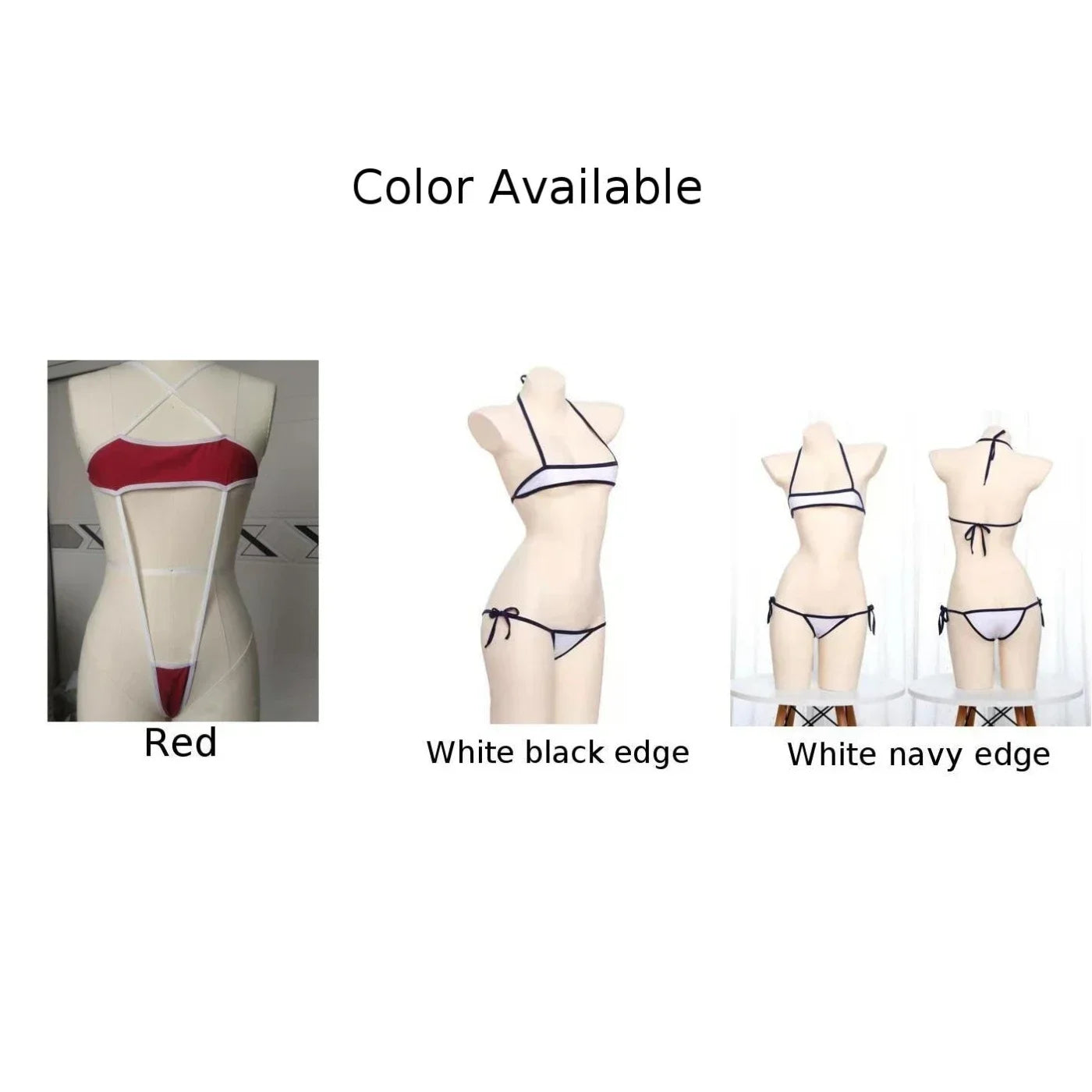 Sexy Micro-Thong Bikinis for Women - Bandage Swimwear Set, Bathing Suit, Beach & Pool Bikini